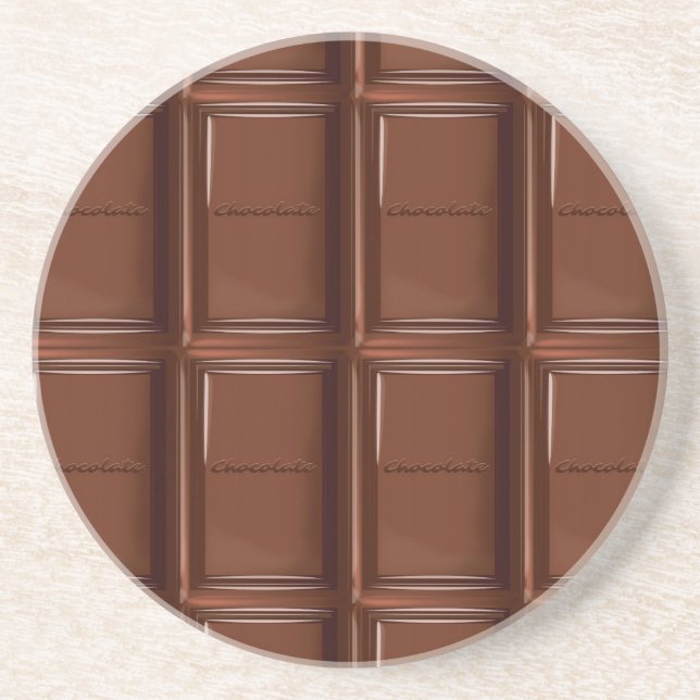 Milchschokoladentafel Untersetzer (Vorne)
