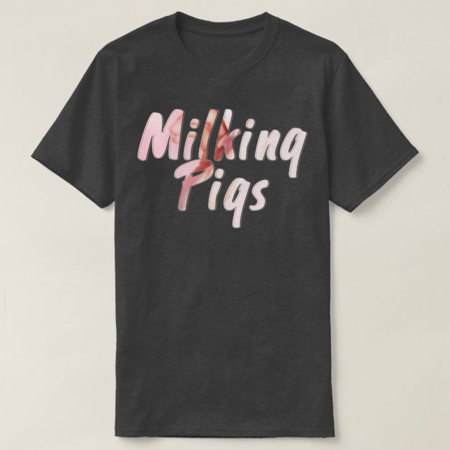 Milchschweine T-Shirt (Design vorne)