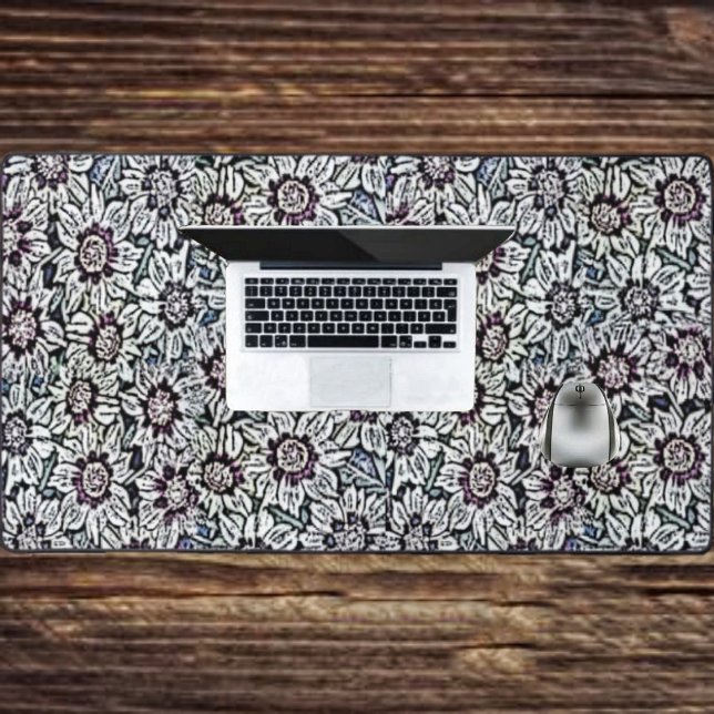 Milchsektor Schreibtischunterlage (If you love flowers, then this Field Of Daisies Desk Mat is for you!)