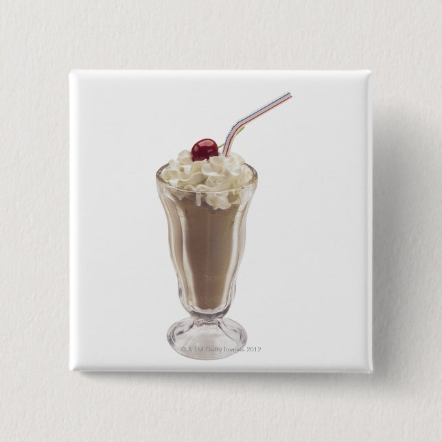 Milchshake Button (Vorderseite)