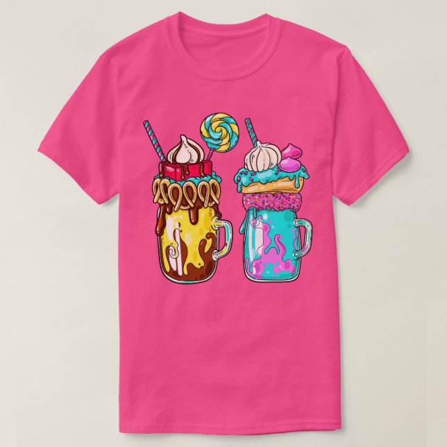 Milchshake Double T-Shirt (Design vorne)