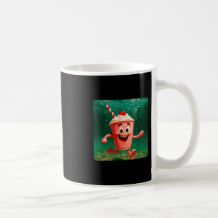 Milchshake-Tauchen Unterwasser-Ozean-Taucher-Schwi Kaffeetasse