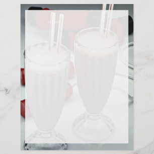 Milchshakes in Glastumoren