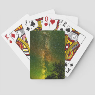 Milchstraße & Aurora Borealis   Ontario Kanada Spielkarten