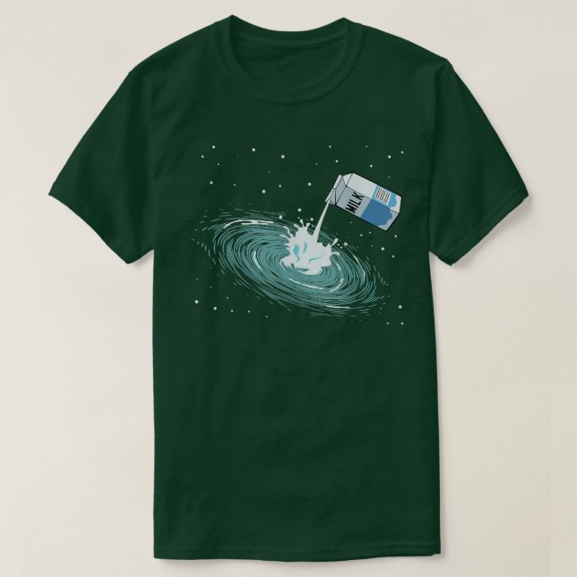 Milchstraße Funny Niedlich Space Astronomy Galaxy  T-Shirt (Design vorne)