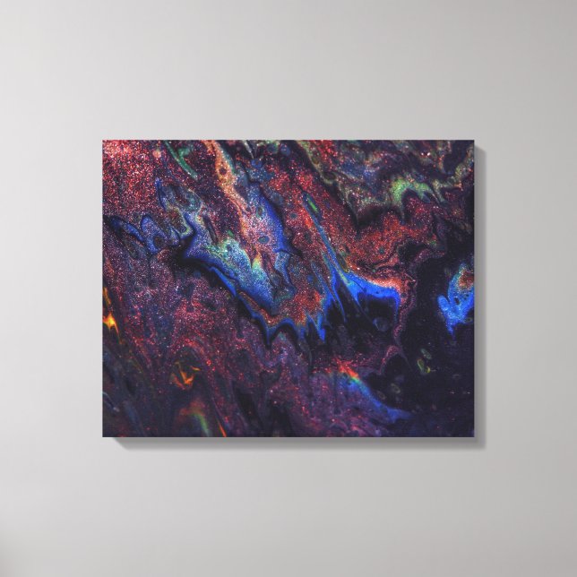 Milchstraße Galaxie Kunst Leinwanddruck (Vorderseite)