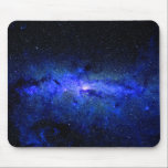 Milchstraße-Galaxie-Raum-Foto Mousepad<br><div class="desc">Unsere Milchstraßegalaxie des Zuhause mit einer netten blauen Farbe umgeben durch Millionen der hellen Sterne!</div>