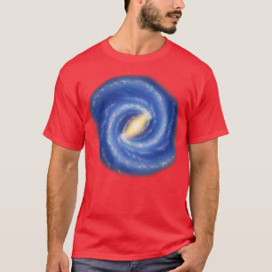 Milchstraße Galaxy Solar System Universe Astronomi T-Shirt