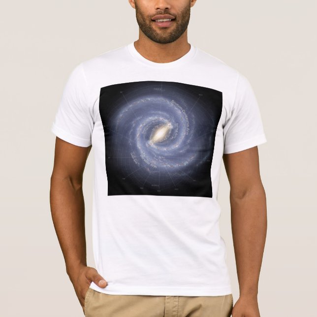 Milchstraße T-Shirt (Vorderseite)