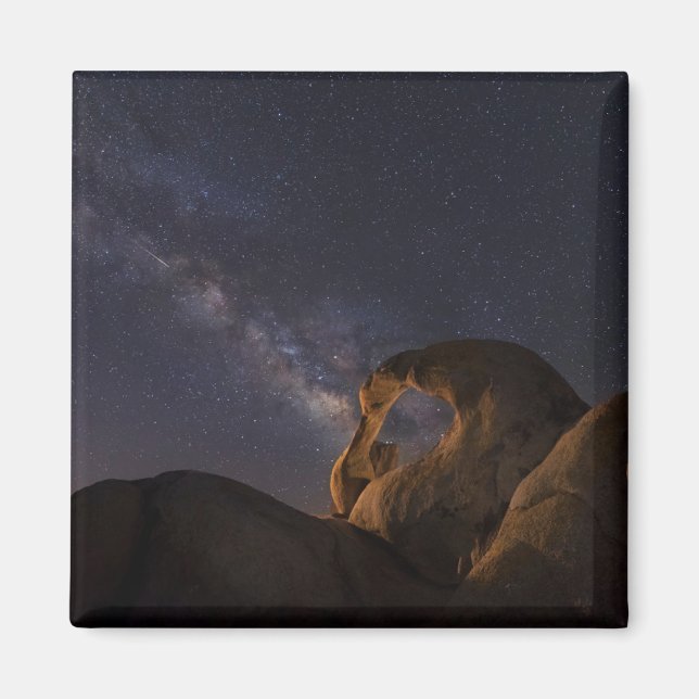 Milchstraße und Cyclops-Arch | Alabama Hills Magnet (Vorne)
