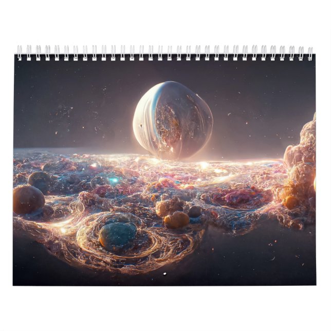 Milchstraße und Galaxien Kalender (Titelbild)
