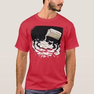 Milchstraßen-Karton-Astronaut-Astral-Kosmisches De T-Shirt