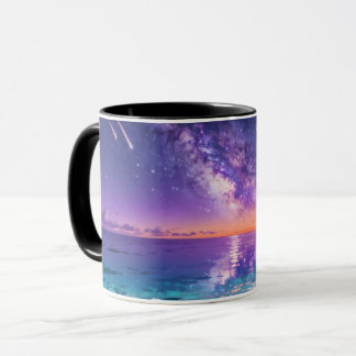 Milchstraßen-Ozean-Tasse | Träumerische Galaxie-Me Tasse