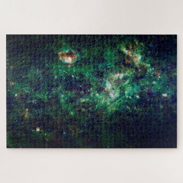 Milchstraßengalaxie Kosmischer Raum Puzzle (Horizontal)