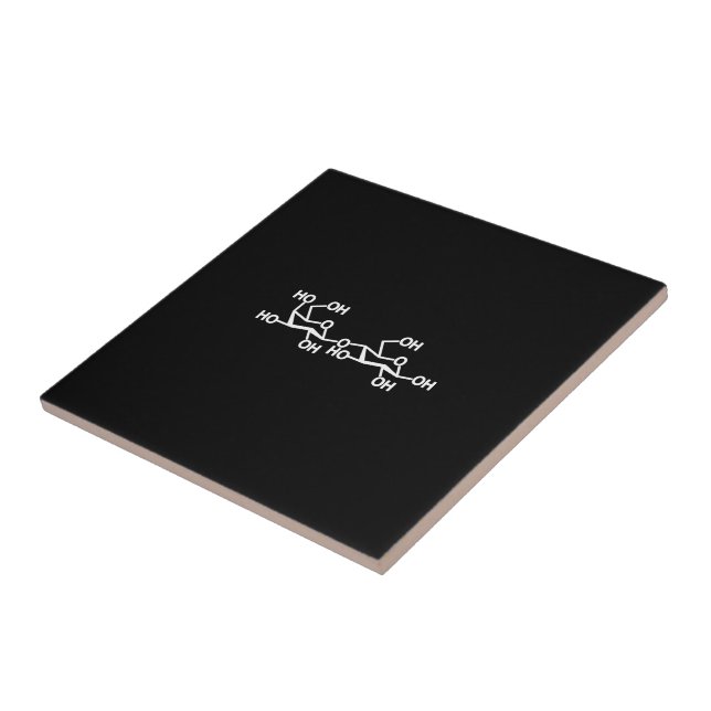 Milchstruktur von Lactose Fliese (Seite)