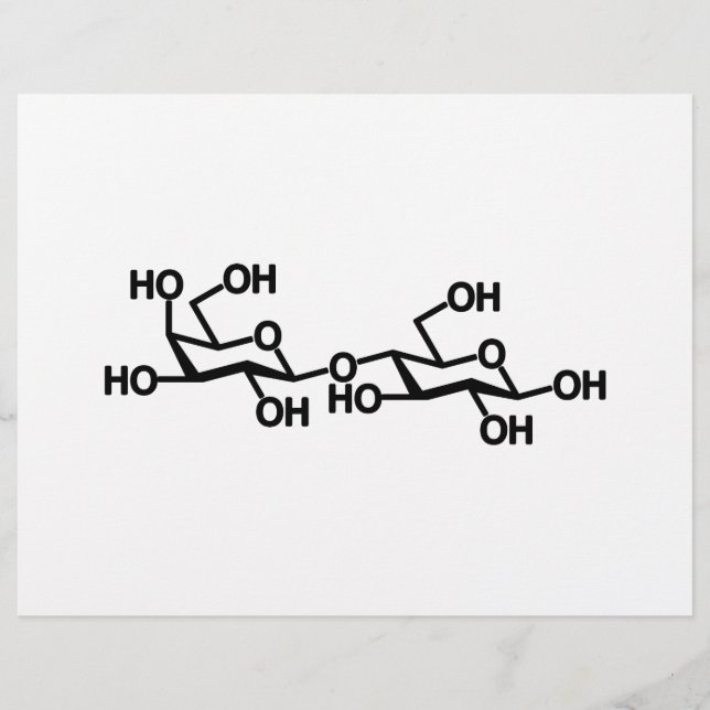 Milchstruktur von Lactose Flyer (Vorne)