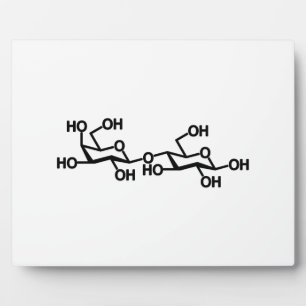 Milchstruktur von Lactose Fotoplatte