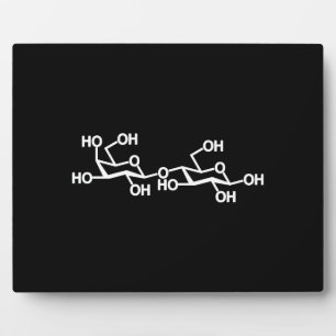 Milchstruktur von Lactose Fotoplatte