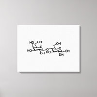 Milchstruktur von Lactose