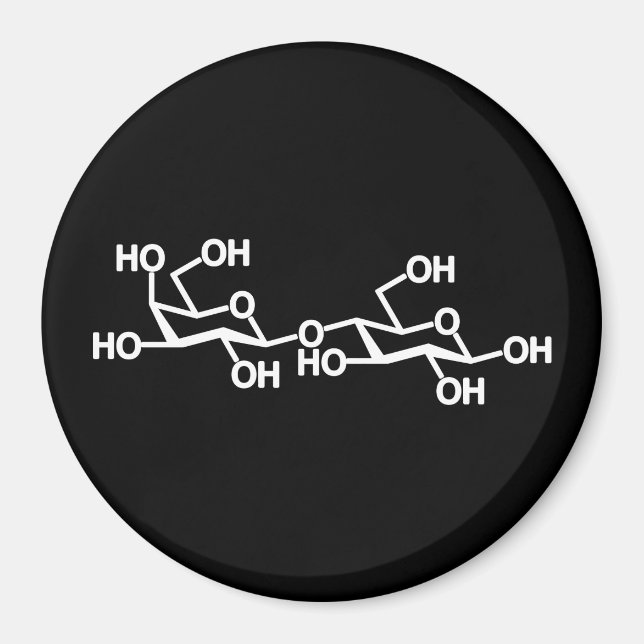 Milchstruktur von Lactose Magnet (Vorne)