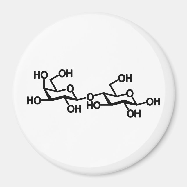 Milchstruktur von Lactose Magnet (Vorne)