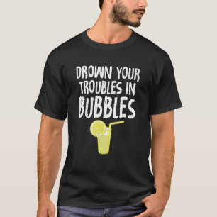 Milchtee in Bläschen ertrinken Boba T-Shirt Männer