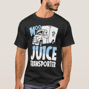 Milchwirtschaft Bauer Kuh Molkerei Bauernhof Milch T-Shirt