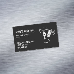 Milchwirtschaftskarte Magnetische Visitenkarte