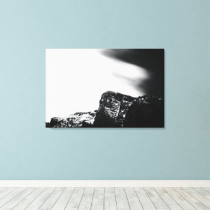 Milchwolken über dem Berg Krn Leinwanddruck