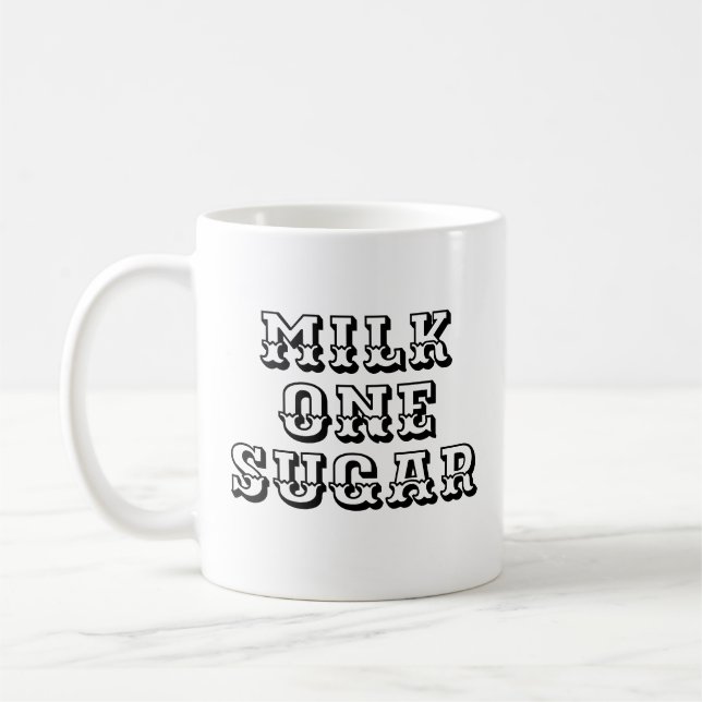 Milchzucker | Office Tee and Coffee Lover Tasse (Links)