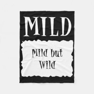 Mild - Hot Packet Halloween Taco Kostüm Fleecedecke