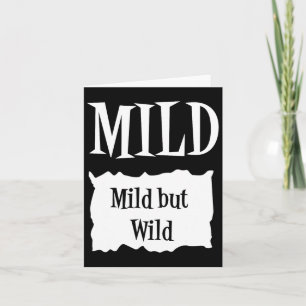 Mild - Hot Packet Halloween Taco Kostüm Karte