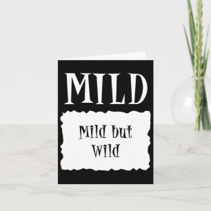 Mild - Hot Packet Halloween Taco Kostüm Karte