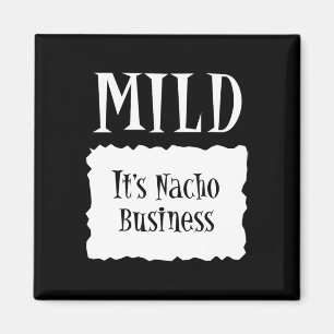Mild - Hot Packet Halloween Taco Kostüm Magnet