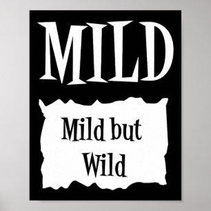 Mild - Hot Packet Halloween Taco Kostüm Poster