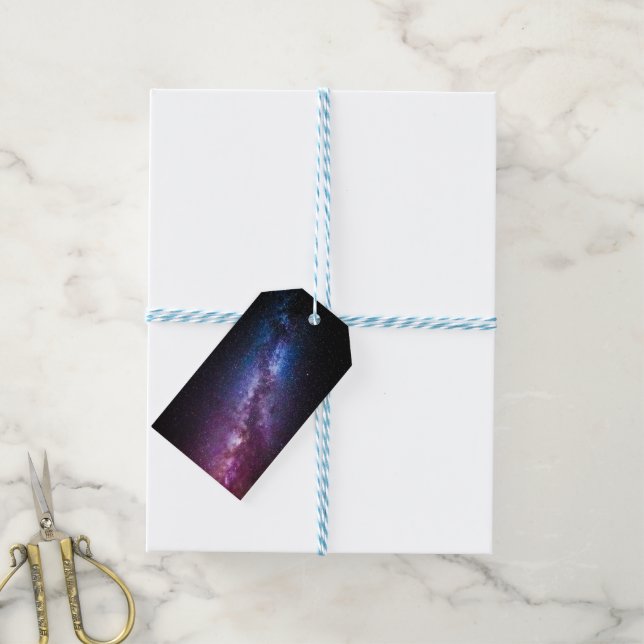 Milde, helle Farben Geschenkanhänger (Mit Garn)