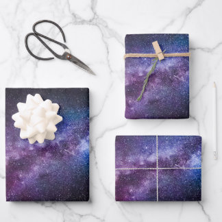 Milde, helle Farben Geschenkpapier Set