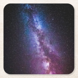 Milde, helle Farben Rechteckiger Pappuntersetzer