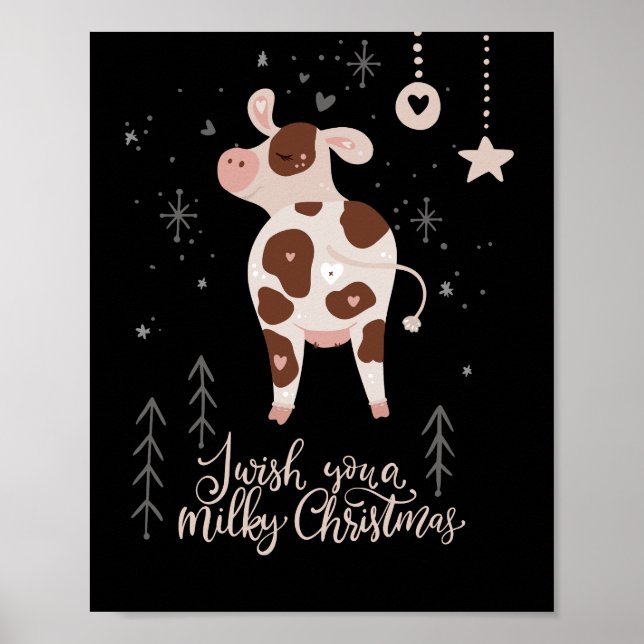 milde Weihnachten Poster (Vorne)
