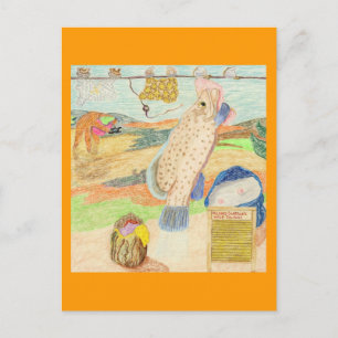 Mildred Soapfish Wash Factory Postkarte