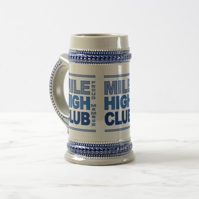 Mile High Club Tasse (Vorderseite Links)