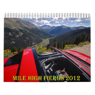 Mile High Fieros 2012 Kalender