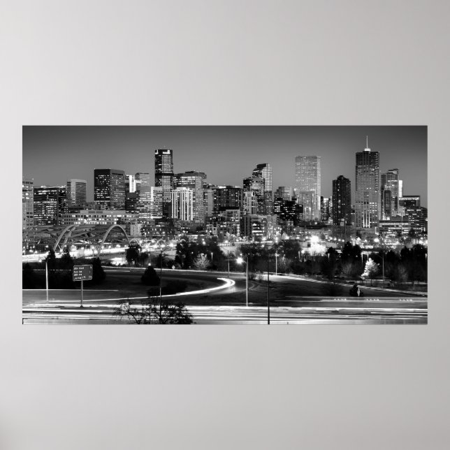 Mile High Skyline Poster (Vorne)
