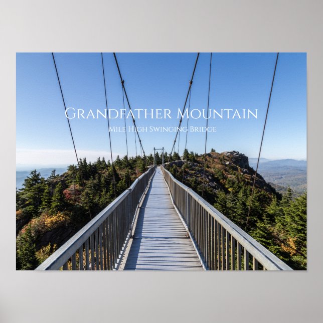 Mile High SwingBridge Poster (Vorne)