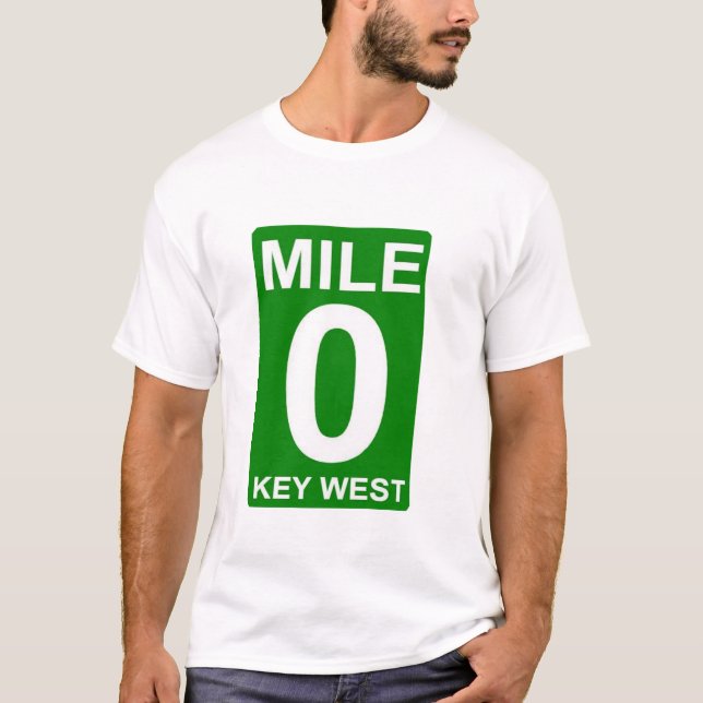 Mile Marker 0 Key West T - Shirt (Vorderseite)