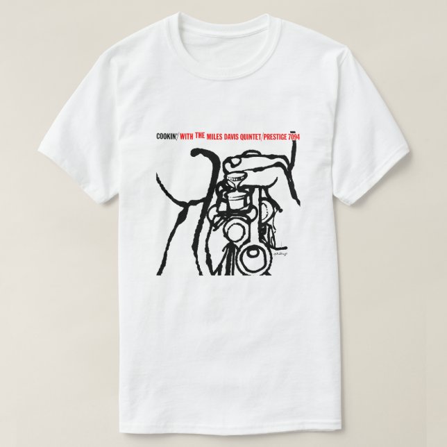 Miles Davis Cookin´ T-Shirt (Design vorne)