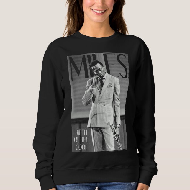Miles Davis einfach Cool Sweatshirt (Vorderseite)