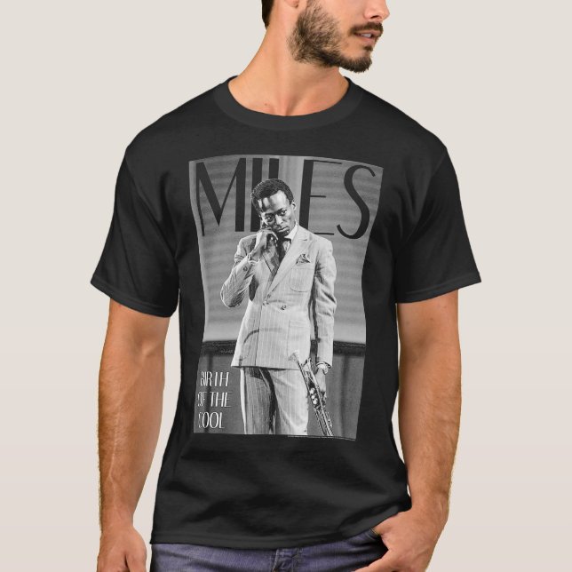 MILES DAVIS EINFACH COOL T-Shirt (Vorderseite)