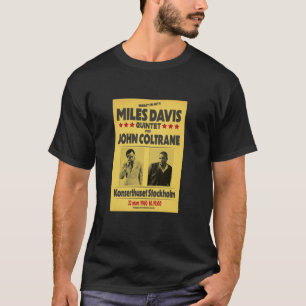 Miles Davis Quintet und John Coltrane Stockholm 19 T-Shirt