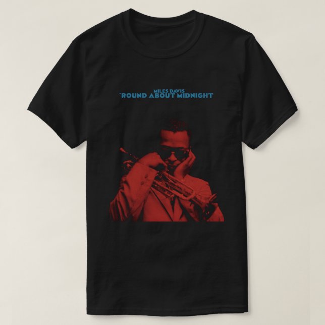 Miles Davis Round About Midnight  T-Shirt (Design vorne)